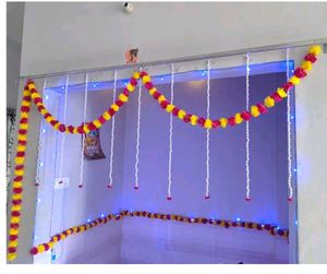 Artificial rajnigandha Buds Rose Strings