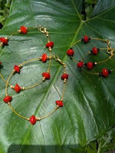 Manjadi seed Anklets