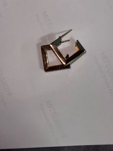 Gold Fashion Earrings