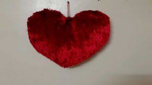 Red Heart Pillow