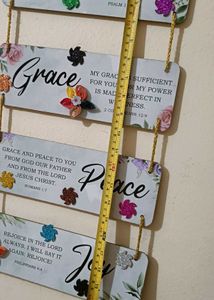 Inspirational Wall Hanging with Quotes of Jesus