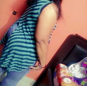 Striped Blue Top