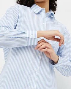 Striped Button-Down Shirt