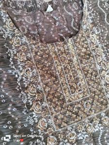 Bandhej Gawn Kurti
