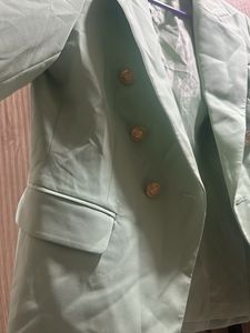 Mint Green Blazer