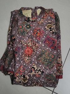 Floral Pattern Midi Dress