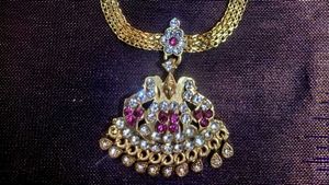 Beautiful White Pink Necklace