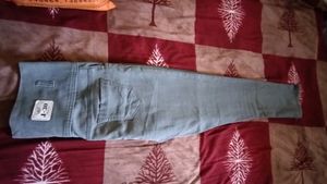 High Waist Grey Jeans