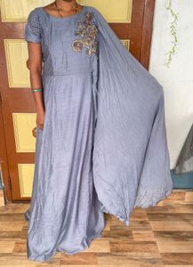 One Hand Flared Gown