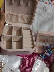 Jewellery Box With Accessories Combo