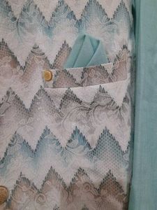 Kurta Payjama With Blazer