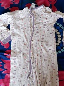 Baby Onesie with Elephant Print