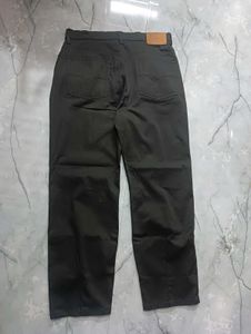 black Straight Leg Pants