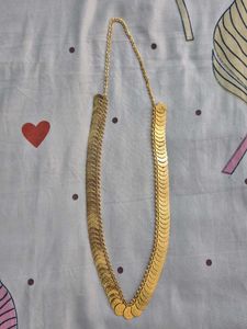 Vintage Gold Coin Necklace &amp; Chain COMBO
