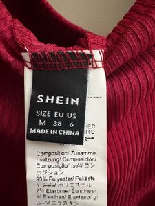Burgundy Peplum Long Sleeve Top