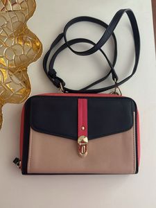 Accessorize - Color Block Crossbody Wallet