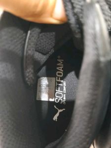 Puma Black Sneakers Just Used Once