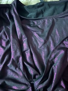 Purple Knotted Top