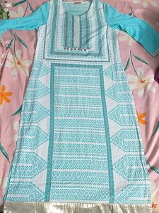 Its a &#34;W&#34; brand Kurta . Brand Size 10,  Measurements Are Given In Images. Will Fit To Size S