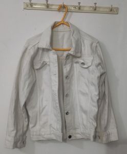 White Denim Jacket