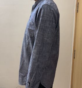 Stylish Men&#39;s Shirt Mandarin Collar