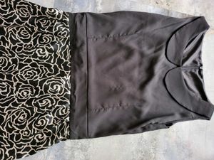 Chic Black &amp; White Dress