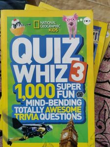 National Geographic Kids Quiz Whiz 1,2,3,4