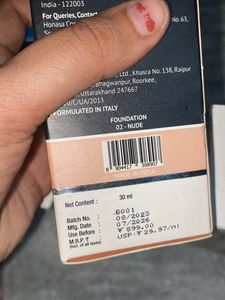 Derma Co Foundation