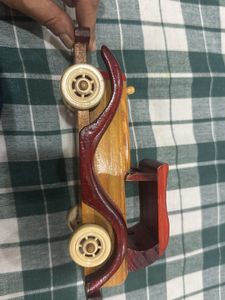Vintage Wooden Toy Car