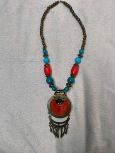 Traditional Heavy Red Neckpiece