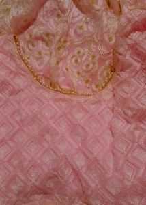 beautiful Baby Pink Colour Anarkali Duppta