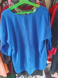Classy Blue Top