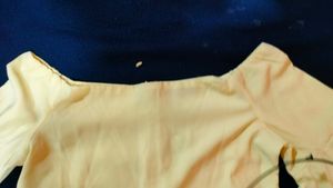 Lime Yellow Off Shoulder Top For Womans