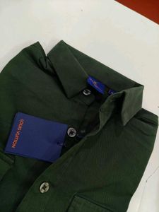 Louis Vuitton Green Denim Jacket 🧥 For men's