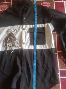 Cute Bear Patch Jacket