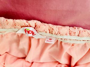 Peach Lace Top