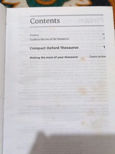OXFORD THESAURUS (DICTIONARY)