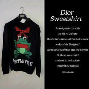 Dior Black Sweatshirt