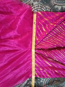Pink Leheriya Dress