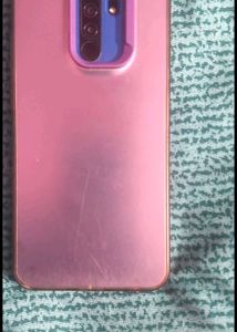 4G Phone  with Abstract Ocean Design