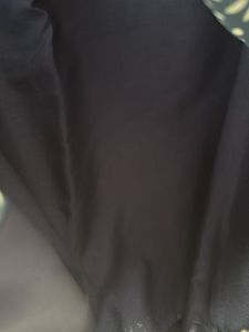 FabAlley Sheer Leaf Print Blouse