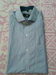 Mens Check Formal Full Sleeves Shirt
