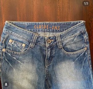 Y2K Low Waist Boot Cut Jeans