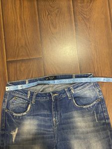 Distressed Denim Jeans