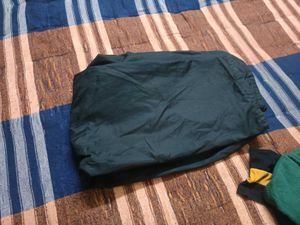 Dark Blue Pants Raincoat Pant