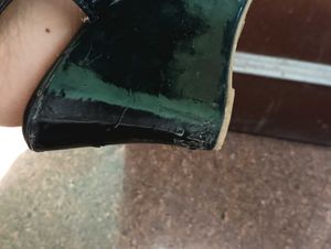 Black Butterfly Heels