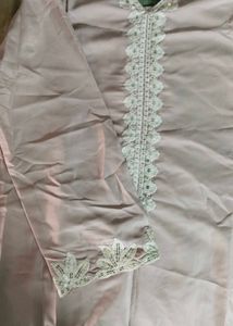 Elegant Light Pink Kurta set