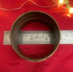 Bohemian Stacked Brass Bangle Set