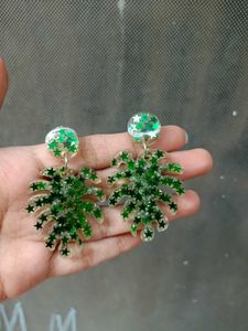 Resin Star Earrings