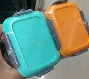 Colorful Mini Storage Containers - Set of 4